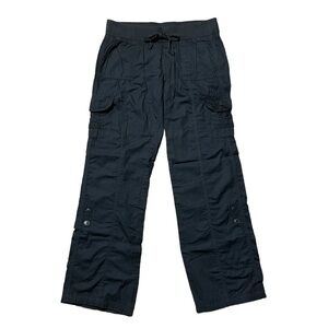 Vintage 90’s Wide Leg Cargo Pants Navy Size Small